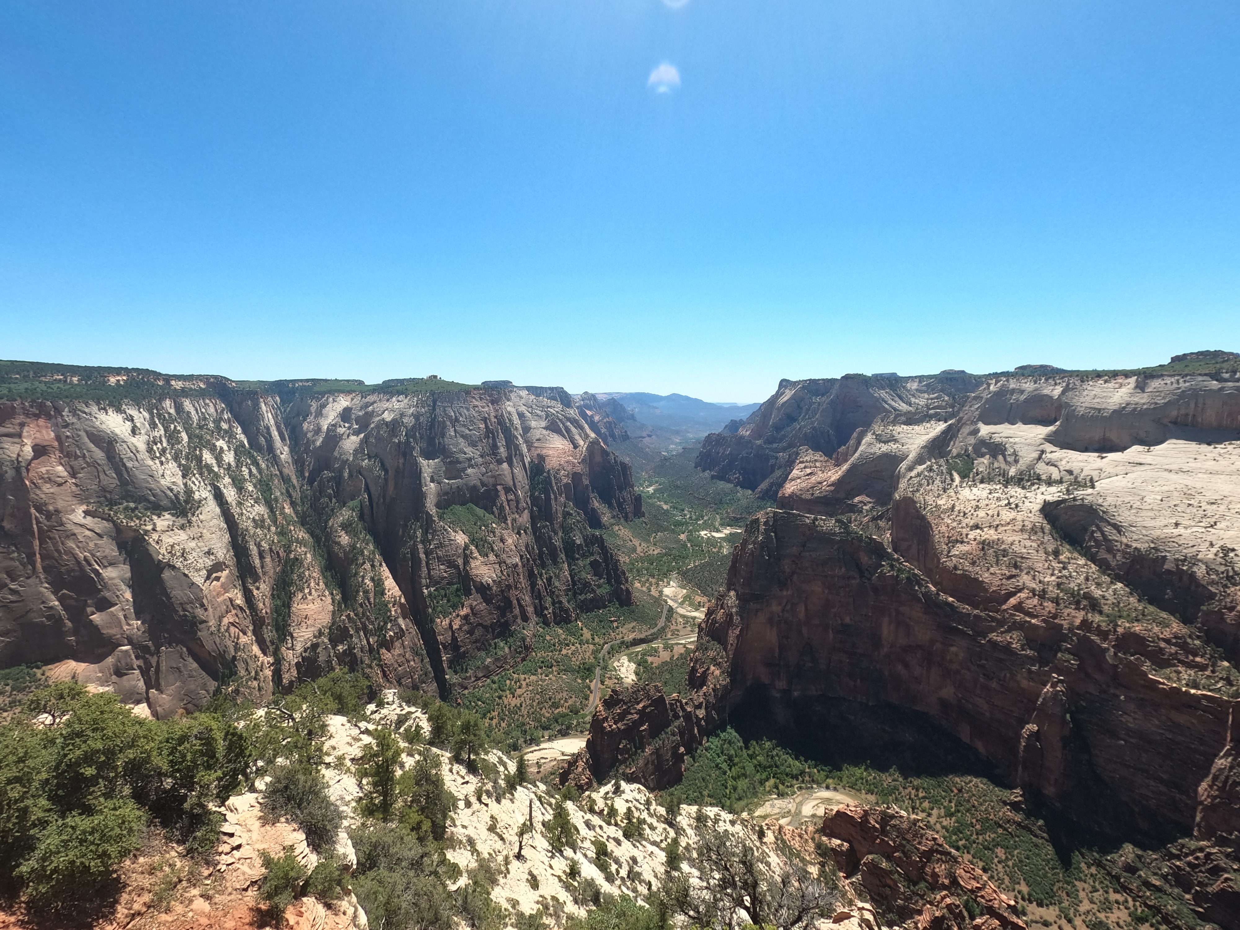 View from Observation Point!